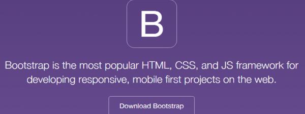 imagen de portada del sitio web de bootstrap