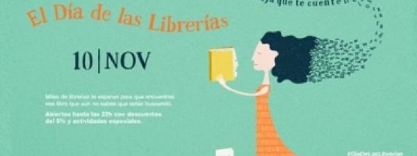 cartel del día de las librerías