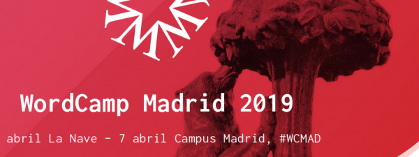 logotipo de la wordcamp madrid 2019