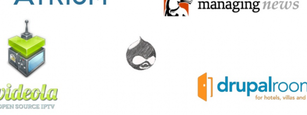 logos de varias distribuciones de drupal