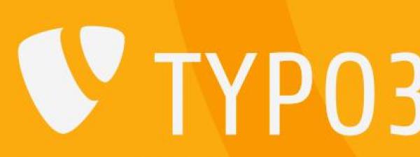 logotipo de typo3 junto con el texto "Minor Release"