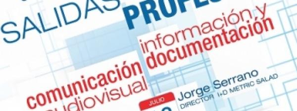 Cartel de las Jornadas de Salidad Profesional en Información y Documentación