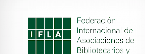 Logotipo de la Federación Internacional de Asociaciones de Bibliotecarios y Bibliotecas IFLA