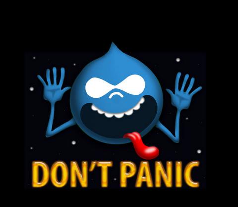 don't panic drupal