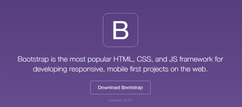 imagen de portada del sitio web de bootstrap