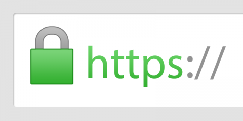 imagen de entrada a una página con https