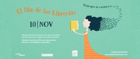 cartel del día de las librerías