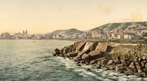 fotografía antigua de la ciudad de Las Palmas