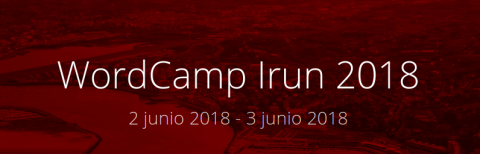 cartel de la wordcamp irun 2018