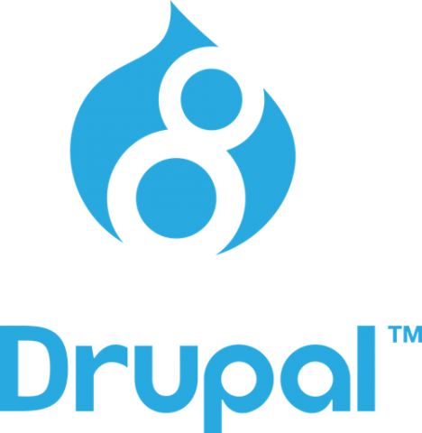 logo de drupal 8