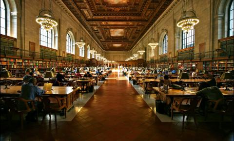 imagen de la biblioteca pública de nueva york