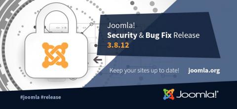 cartel de la actualización de Joomla