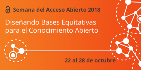 cartel de la semana del acceso abierto 2018