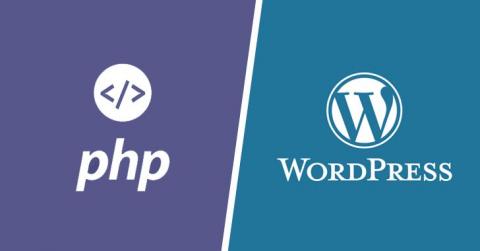 logtipos de php y wordpress