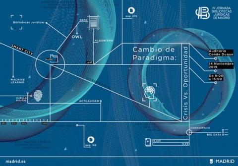 varios globlos interconectados sobre fondo azul con el logo de la jornada