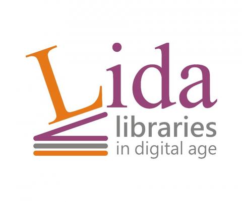 logotipo de LIDA, Libraries in Digital Age