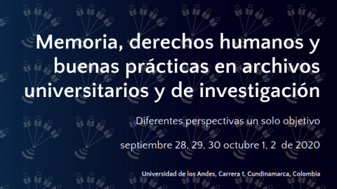 front page del sitio web de la Conferencia Anual del Cosejo Internacional de Archivos Sección de Archivos Universitarios y de Centros de Investigación (ICA-SUV)