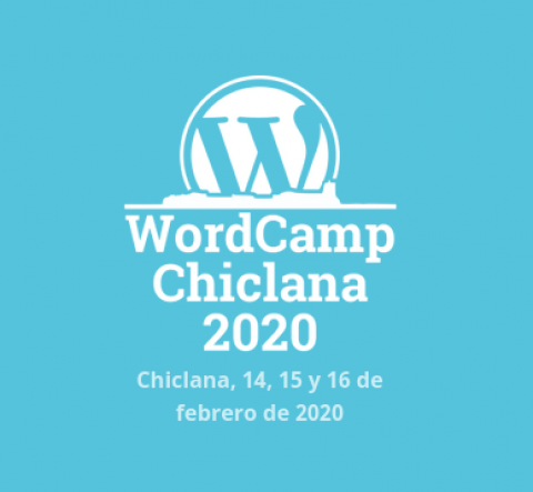 Logotipo de la WordCamp Chiclana 2020