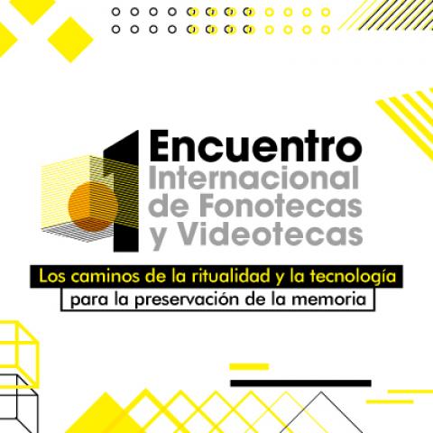 cartel del I Congreso Internacional de Archivos Sonoros y Audiovisuales