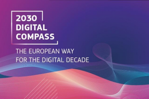 Primer página de la presentación de los Objetivos Digitales para Europa 2030