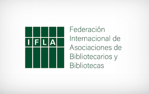 Logotipo de la Federación Internacional de Asociaciones de Bibliotecarios y Bibliotecas IFLA