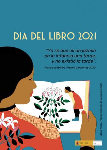 Cartel del día del libro 2021