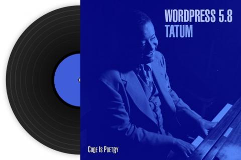 Portada del disco de Art Tatum que da nombre a WordPress 5.8